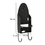Heat-resistant hook black