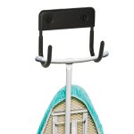 Ironing board hanger holder metal 15 kg black