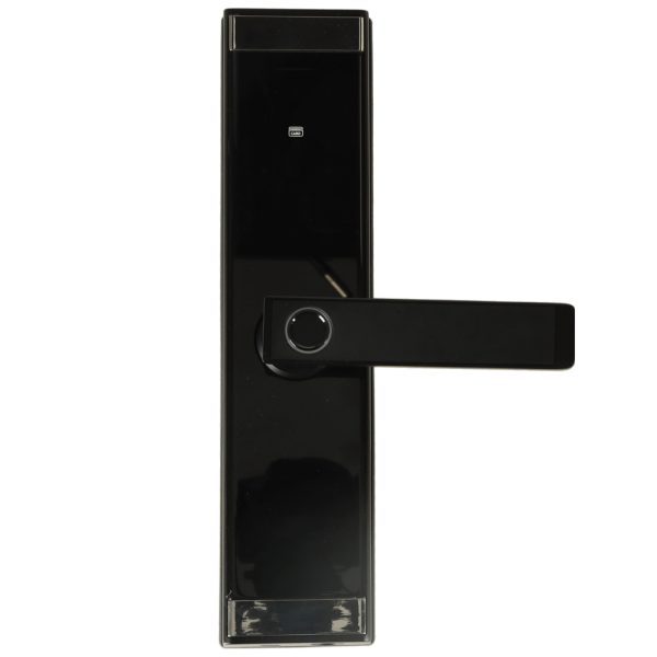 Code fingerprint door handle card black