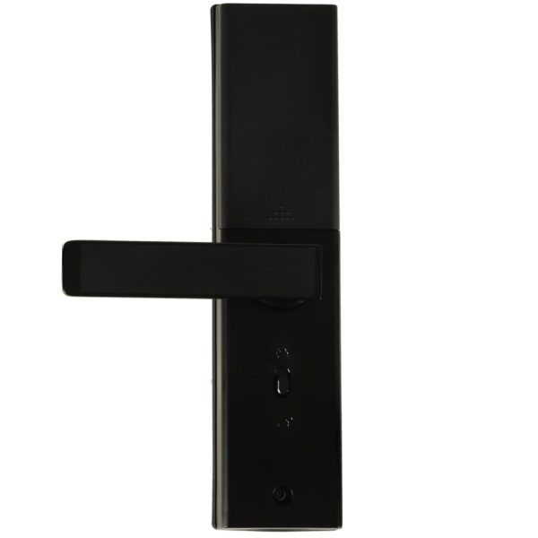 Code fingerprint door handle card black