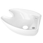 Gabbiano white wash bowl