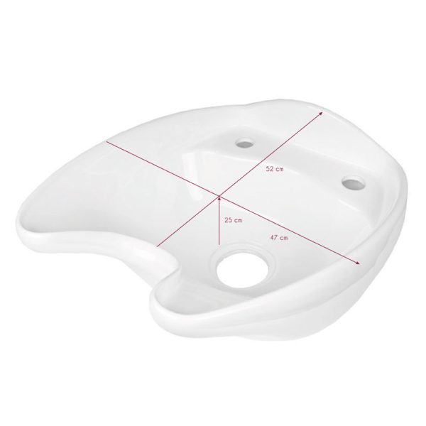 Gabbiano white wash bowl