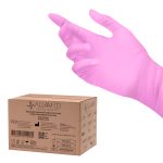 Vienkartinės nitrilinės pirštinės All4med M 10x100vnt
