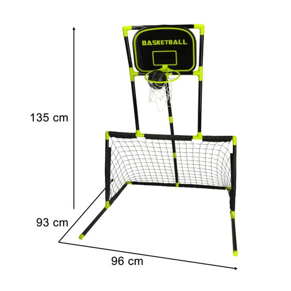 Sports set 6in1 goal basket field hockey ball shield