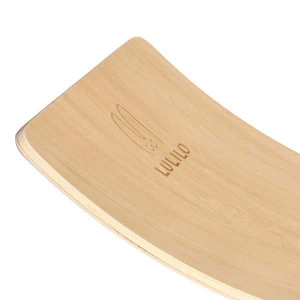 Balance board with felt pink
