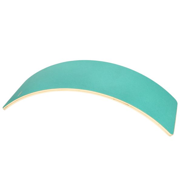 Balance board with felt blue