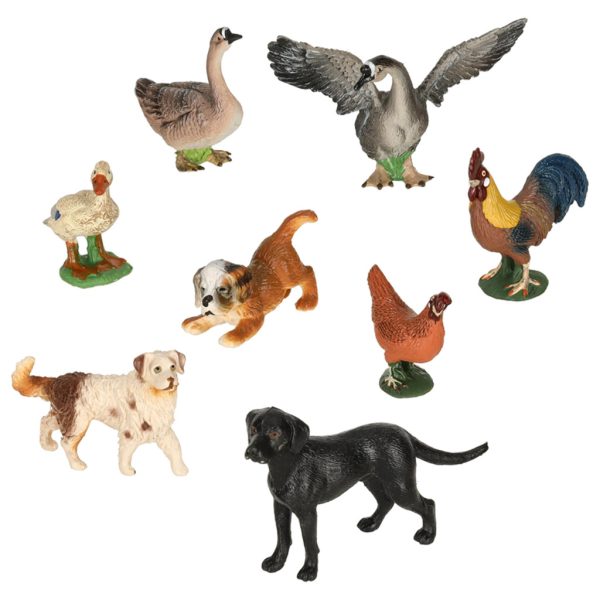 Animals figures zoo set 28pcs