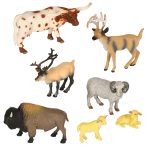Animals figures zoo set 28pcs