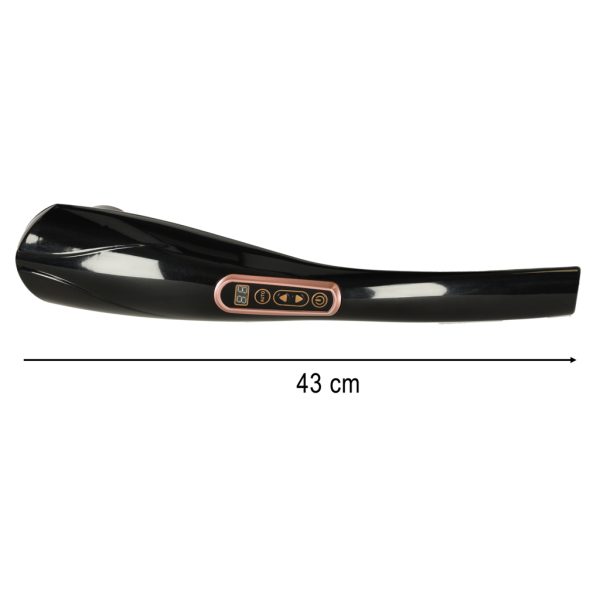 Back body neck vibration massager black
