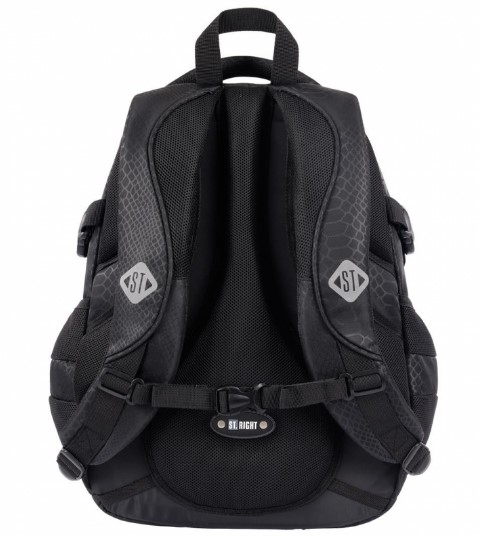 Shiny Snake 4 compartment 17 inch school backpack