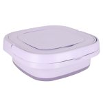 Mini portable washing machine folding 12L purple
