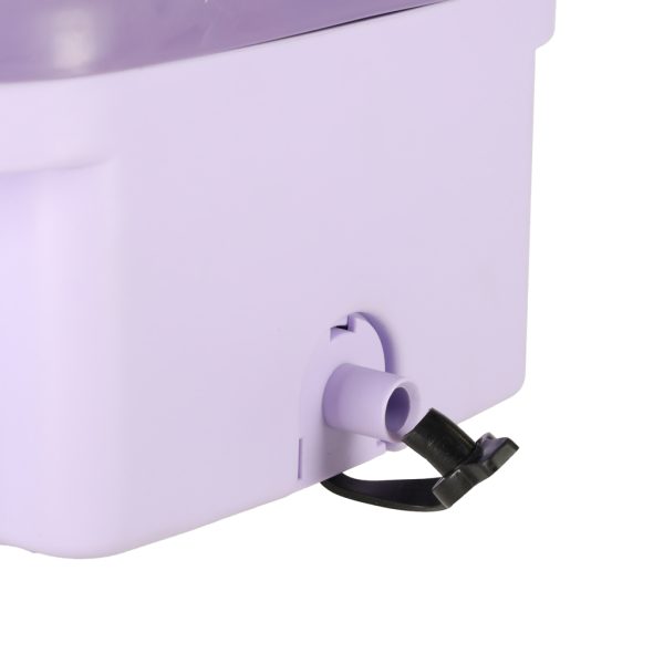 Mini portable washing machine folding 12L purple