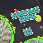 Dexterity game throwing bags to the target