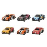 Car transporter truck folding vehicle XXL 6 cars red