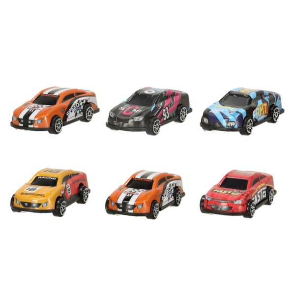 Car transporter truck folding vehicle XXL 6 cars red
