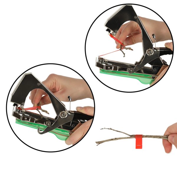 Orchard gardening stapler