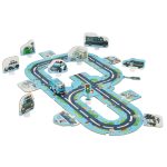 Policijos Automobilių Dėlionė 47vnt