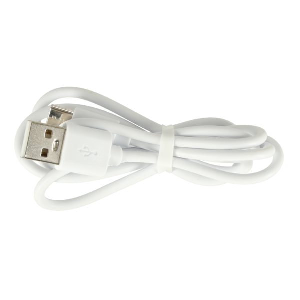 Stand fan on foot white