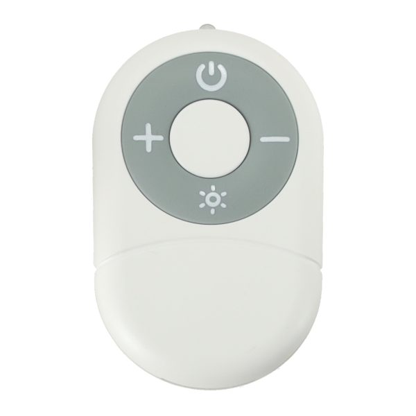 Mini standing desk fan white