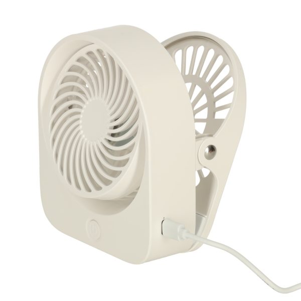 Mini fan with USB clip