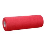 Hairdressing paper collar 5 pcs red skinstars.lt