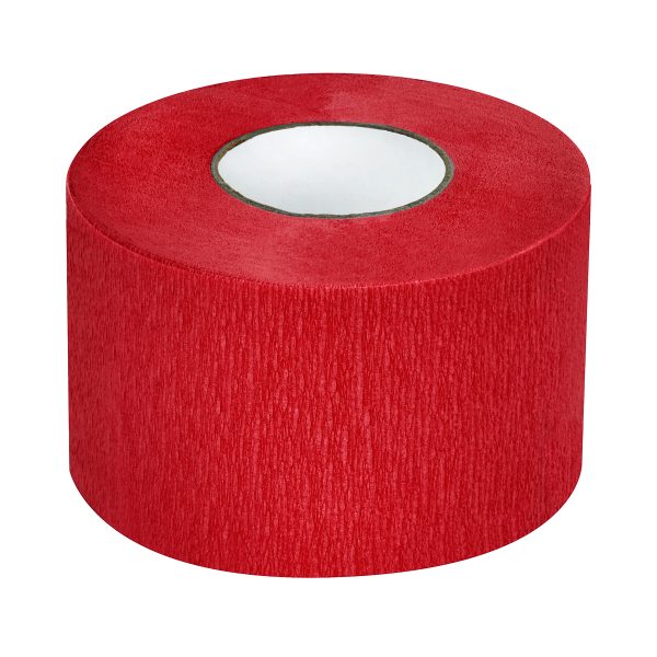 Hairdressing paper collar 5 pcs red