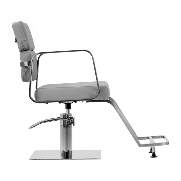 Hairdressing chair Gabbiano Porto gray