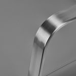Hairdressing chair Gabbiano Porto gray
