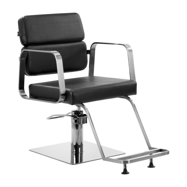 Hairdressing chair Gabbiano Porto black skinstars.lt