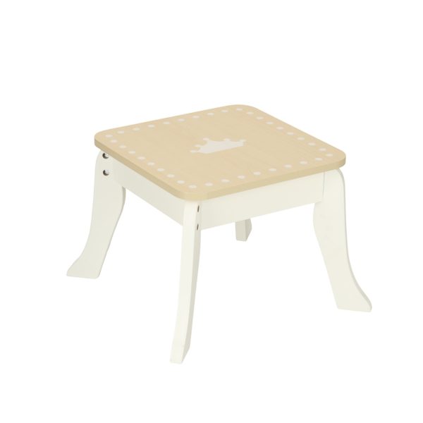 Wooden Vanity Table with Accessories