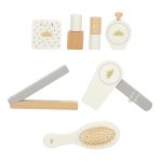 Wooden Vanity Table with Accessories