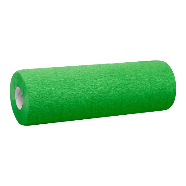 Hairdressing paper collar 5 pcs green skinstars.lt