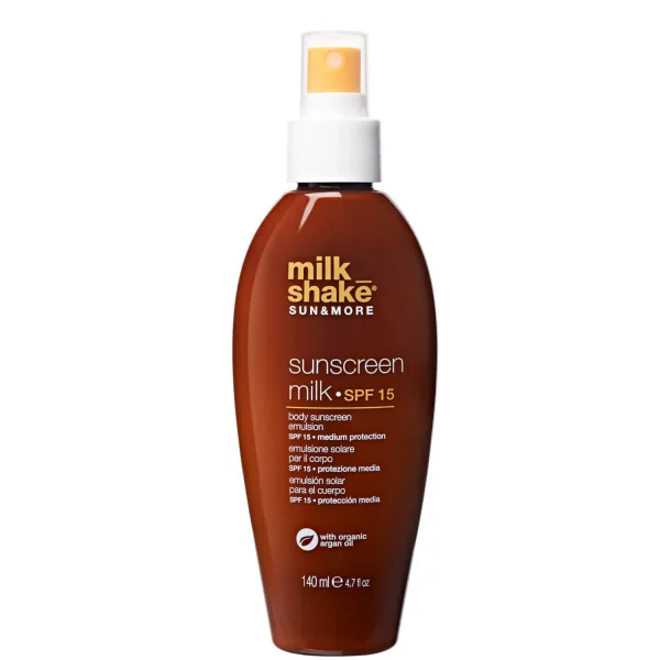 Milk Shake Sun & More apsauginis pienelis nuo saulės SPF15 140 ml skinstars.lt