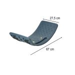 Balancing board with embossing 83x28cm blue