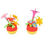 Flowers creative blocks flower garden 175 elements
