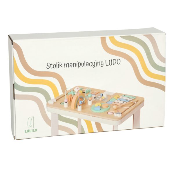 Montessori manipulative table Lulilo