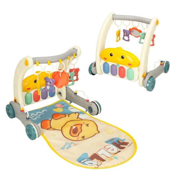 Push Mat and Walker Bibi-inn 2in1 gray