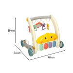 Push Mat and Walker Bibi-inn 2in1 gray