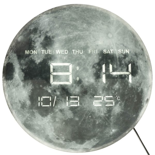 Wall Clock Moon 32 cm 