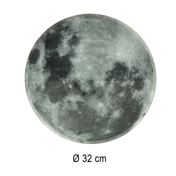 Wall Clock Moon 32 cm 