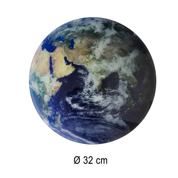 Wall clock Planet Earth 32 cm