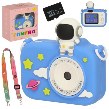 Instant camera for children 1GB astronaut skinstars.lt