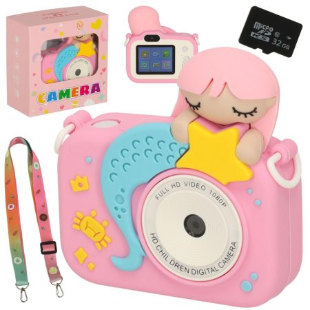 Kids Instant Camera 1GB Mermaid Edition