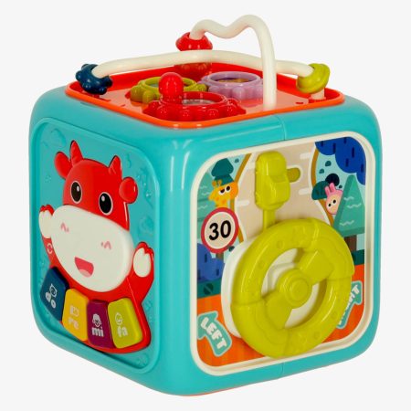 Educational Cube 6in1 Bibi-inn Blue skinstars.lt