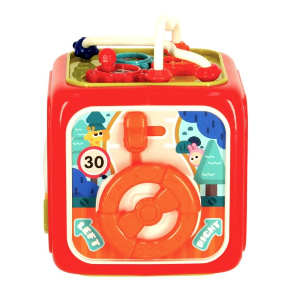 Sensory educational cube 6in1