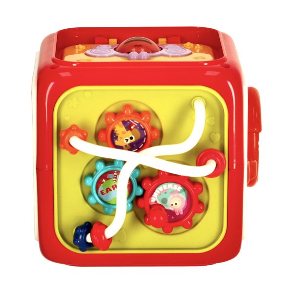 Sensory educational cube 6in1