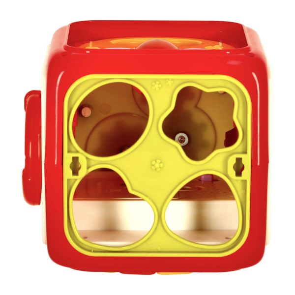 Sensory educational cube 6in1