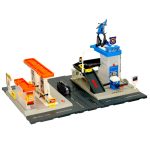 Police Car Parking Lot Playset