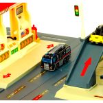 Police Car Parking Lot Playset