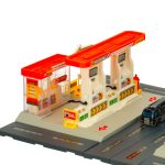 Police Car Parking Lot Playset